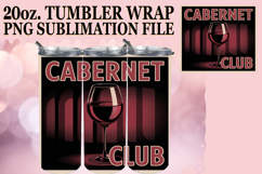 Cheerful escapes 20oz tumbler wrap, Retro Food Product Image 1