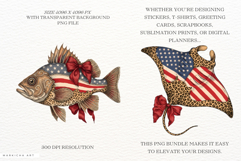 Patriotic Coastal Life Clipart Product Image 2
