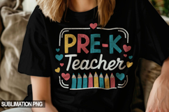 Teacher T-Shirt Sublimation PNG Bundle | 15 Designs Product Image 4