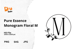 Pure Essence Monogram Floral Product Image 1