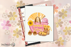 Summer Vibes PNG - Colorful Tropical Summer Illustration Product Image 9