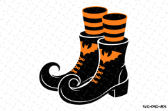 Witch shoe Svg | Halloween Svg | Svg Cut Files Product Image 1