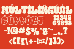 Line Gravity - Bubble Graffiti Font Product Image 12