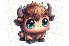 Farm Animals Kawaii Clipart PNG, Cute Barnyard Animal Product Image 5