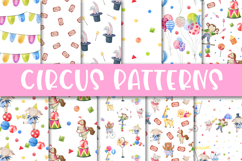 Watercolor Cute Circus Animals Product Image 15