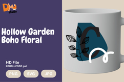 Hollow Garden Boho Floral Monogram Product Image 1