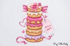 Baby Girl Desserts Clipart PNG Product Image 1