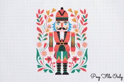 Scandinavian Folk Art Christmas Clipart PNG Product Image 1
