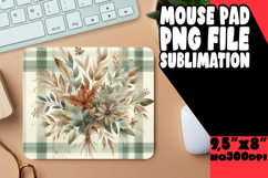 SWEET MOUSE PAD PNG MAGIC, Autumn Flower Product Image 1