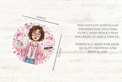 Cute Mothers Day Funny Mom Stickers Product Image 3