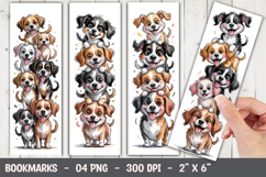 Cute Dog Bookmark Sublimation Product Image 1