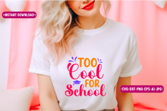 Back to school SVG Design, Back to School Product Image 1