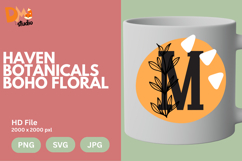 Haven Botanicals Boho Floral Monogram Product Image 1