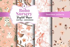 Nursery Boho digital paper Seamless backgrounds Product Image 6