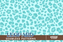 Pink Leopard Seamless Pattern Surface Design PNG Bundle Set Product Image 2