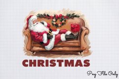 Christmas Retro Clipart PNG Product Image 1