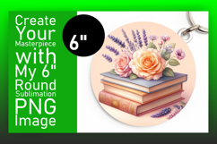 Charming Circle Design for Sublimation , Books Product Image 1