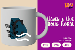 Haven &amp; Hue Boho Floral Monogram Product Image 1