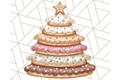 Christmas Sweet Shoppe Clipart PNG, Pastel Bakery Art Product Image 5