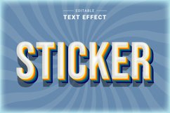 Editable Text Effect for Illustrator. Vector Graphic styles Product Image 1
