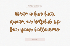 Swirl Wink - Handwritten Script Font Product Image 13