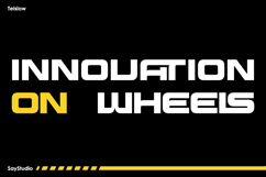 Teislow - Futuristic Typeface Product Image 13