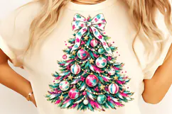 Merry Christmas PNG, Christmas Trees PNG, Christmas Shirt Product Image 6