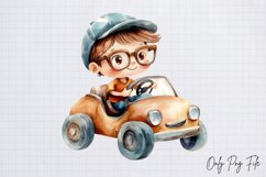Racing Nursery Clipart PNG Product Image 1