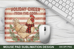 Holiday Cheer From Mouse Pad Sublimation - Christmas Design Product Image 1