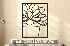 30 Modern Plant Wall Art SVG I Botanical Laser Cut Wall Art Product Image 14