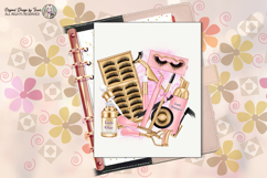 Lash Artist Sublimation PNG Beauty Tools Pink Gold Product Image 10