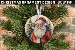 Christmas Ornament Sublimation PNG Design Product Image 1