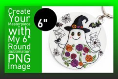 Chic Round Design Coaster Template , Halloween Product Image 1