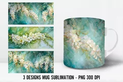 Alcohol Nahema Wisterias Mug Wrap Designs |Coffee Mug PNG Product Image 1