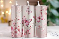 Butterfly Tumbler Wrap | Sublimation | Tumblers Product Image 1