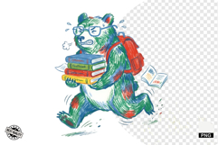 Back To School Teddy Bear Clipart Product Image 1