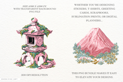 Japanese Summer Nature Clipart Product Image 2