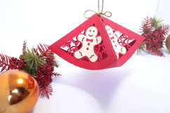 Bundle 19 SVG Christmas Box Pop Up Card Template Product Image 12