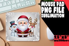ENCHANTED MOUSE PAD SUBLIMATION STYLE, Christmas Santa Product Image 1