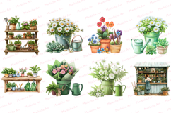 Spring Florist Shop Clipart - Set of 54 Png Bundle Product Image 5