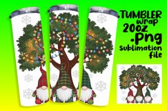 Custom 20oz Tumbler Wrap Download , Gnomes Product Image 1