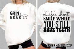 Life&#039;s short SVG, Funny Quotes SvG, Funny Mom Svg Product Image 1