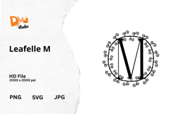 Leafelle Monogram Product Image 1