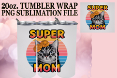 Enchanted Dreams 20oz tumbler wrap, Cat Lover Product Image 1