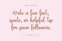 Rosy Twirl - Handwritten Script Font Product Image 13