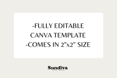 Easter Treat Round Sticker Canva Template - 1 Product Image 2