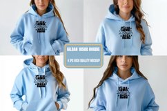 Gildan 18500 Hoodie Mockups, G185 Hoodie Sleeve Mockup Product Image 1