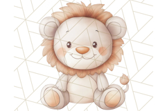 Cute Stuffed Animal Clipart for Nursery Decor Png Product Image 4