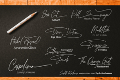 5 Fonts mini bundle the signature script collection Product Image 9