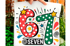 Funny Christmas Six Seven 67 Bundle Png Product Image 6